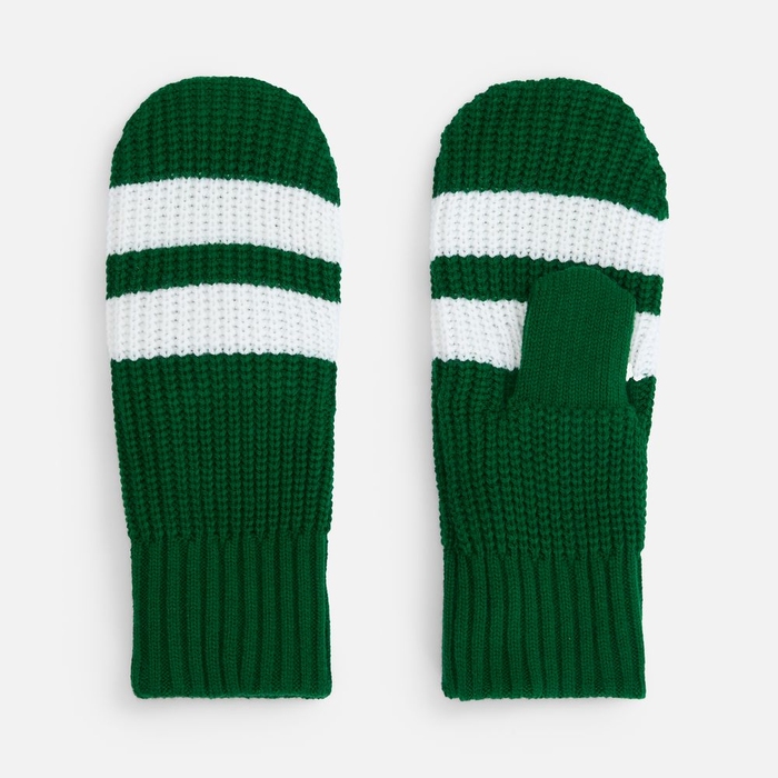 Варежки Winwear, зеленые (глубокий зеленый), размер S/M для нанесения логотипа