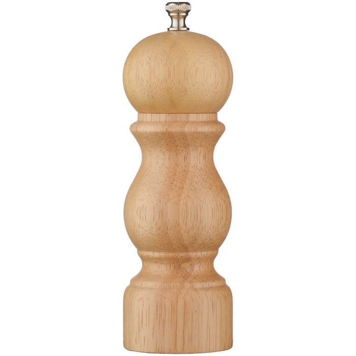 Мельница для перца Wood, малая, неокрашенная для нанесения логотипа