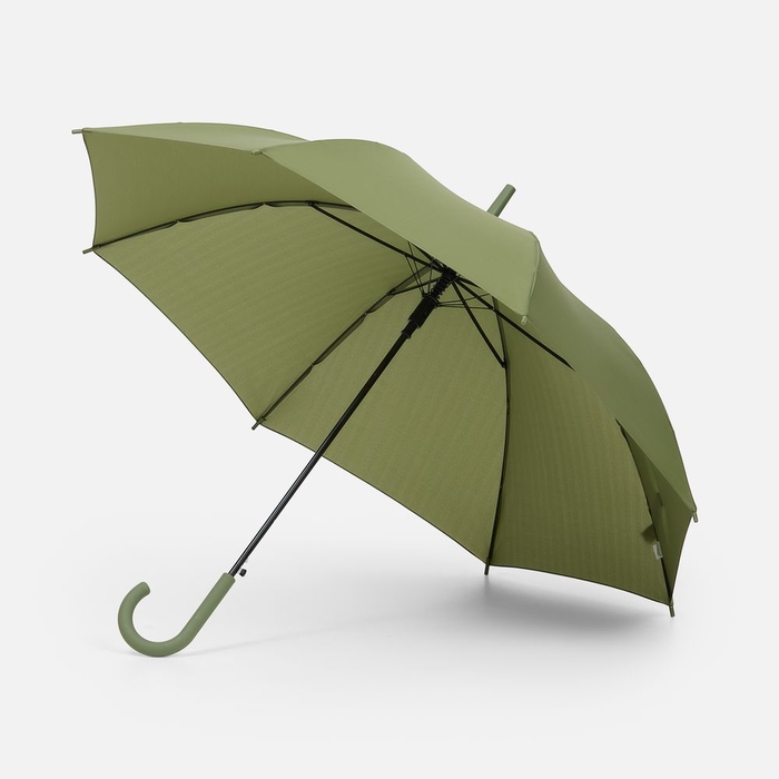 Зонт-трость Jolly Brolly, зеленый (хаки) для нанесения логотипа