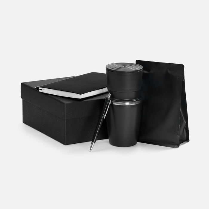 Набор Kroom Coffee, черный для нанесения логотипа
