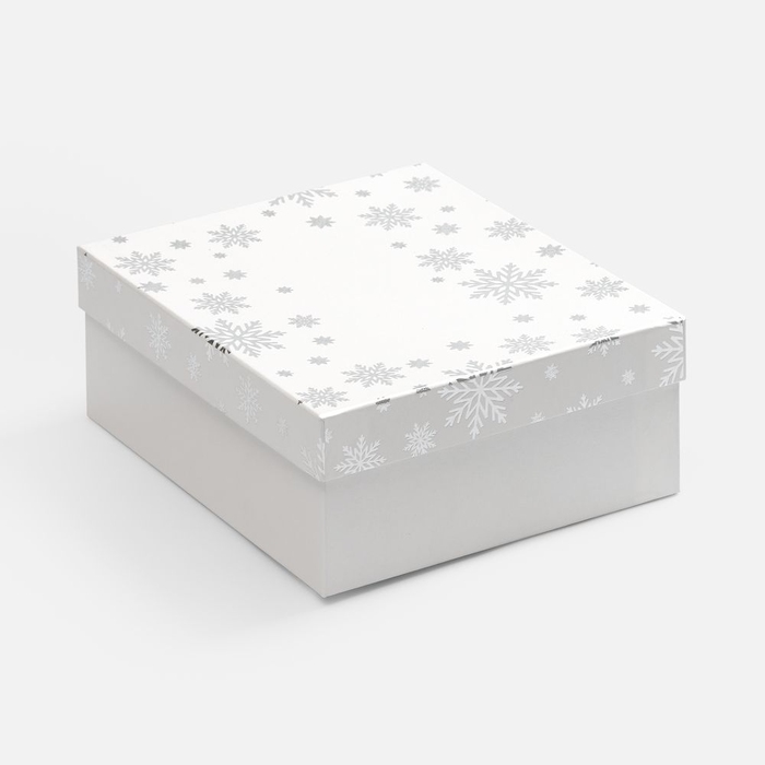Коробка Wintry, белая для нанесения логотипа