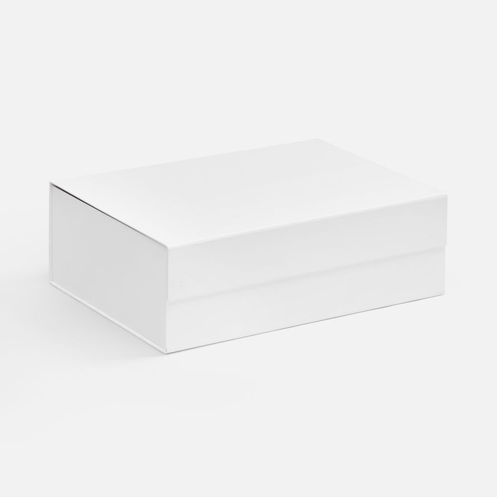 Коробка складная RealBig Fold, белая для нанесения логотипа