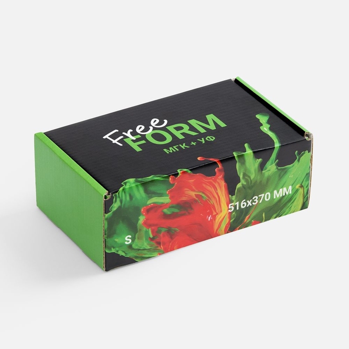 Коробка с печатью на заказ Freeform, S для нанесения логотипа