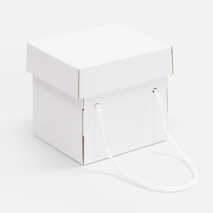 Коробка Kitbag, ver.2, белая для нанесения логотипа