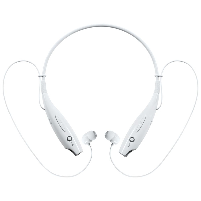 Bluetooth наушники stereoBand, ver.2, белые для нанесения логотипа