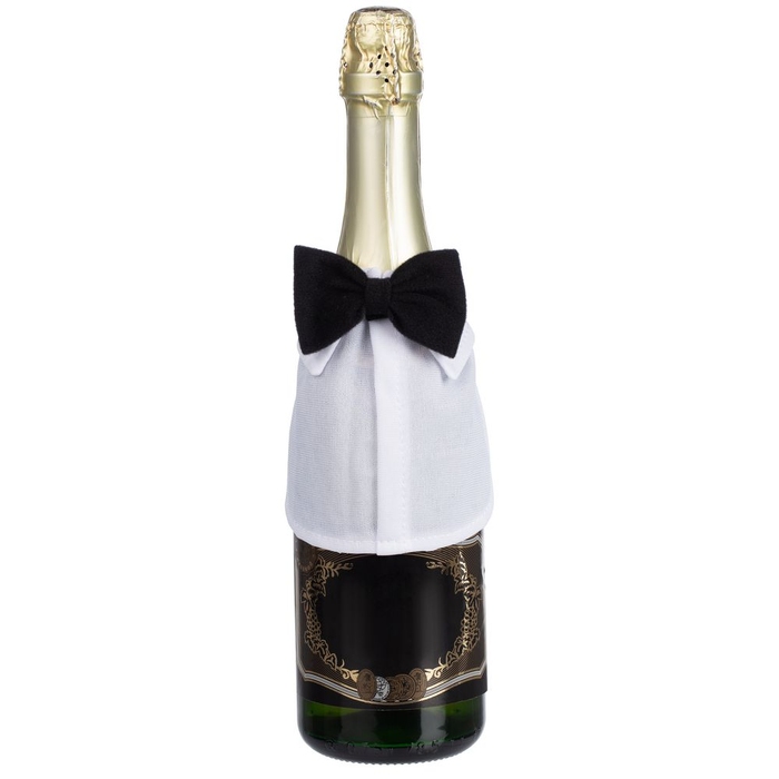 Аксессуар для бутылки Black Tie для нанесения логотипа