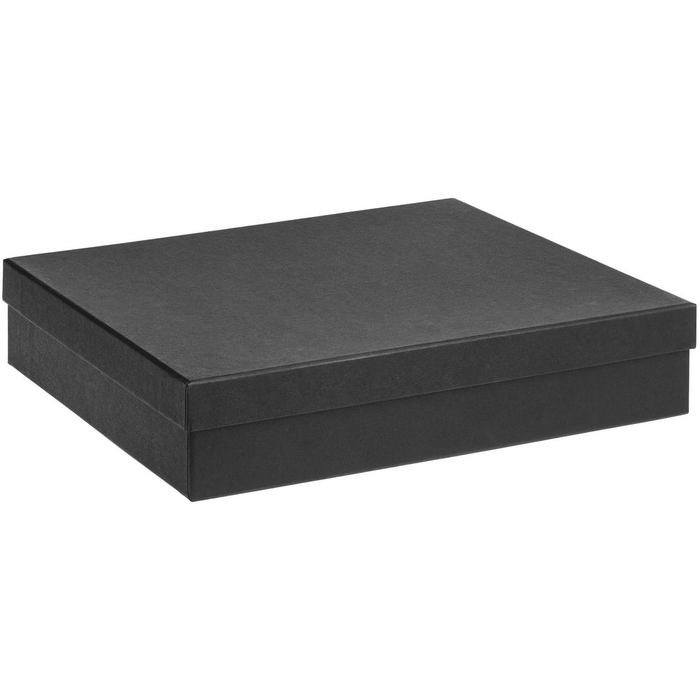 Коробка Giftbox, черная для нанесения логотипа