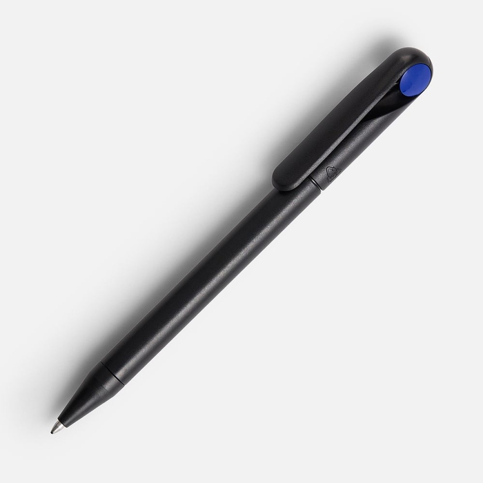 Ручка шариковая Prodir DS1 TMM Dot, черная с синим для нанесения логотипа