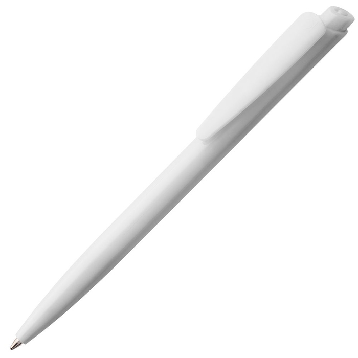 Ручка шариковая Senator Dart Polished, белая для нанесения логотипа