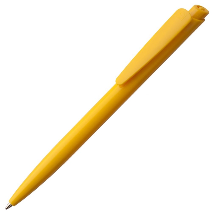 Ручка шариковая Senator Dart Polished, желтая для нанесения логотипа