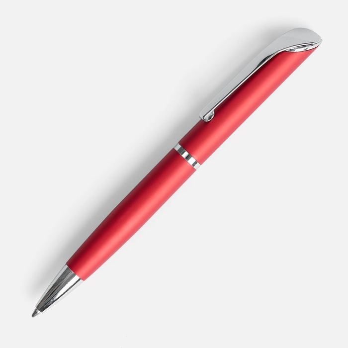 Ручка шариковая Glide, красная для нанесения логотипа