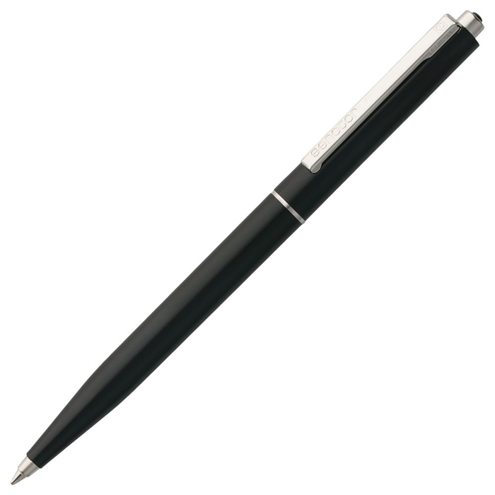 Ручка шариковая Senator Point, ver.2, черная для нанесения логотипа