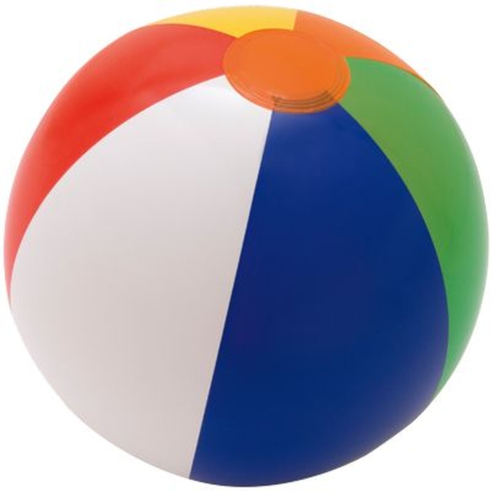 Надувной пляжный мяч Sunny Fun для нанесения логотипа