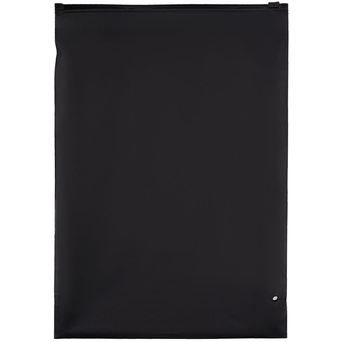 Пакет Zip Lock, S, черный для нанесения логотипа