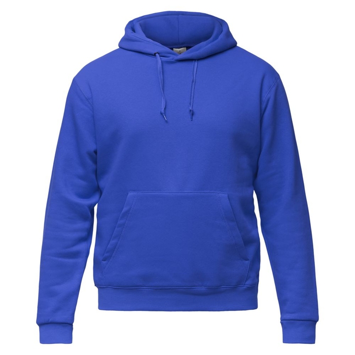 Толстовка Hooded ярко-синяя, размер S для нанесения логотипа