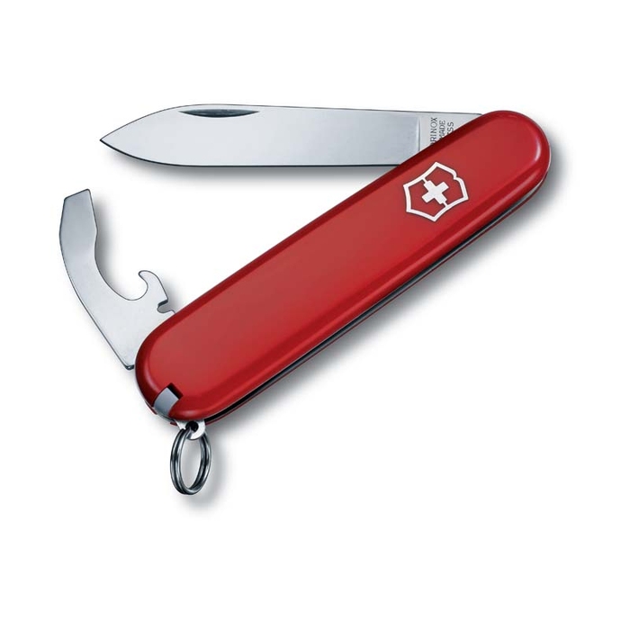Нож перочинный VICTORINOX Bantam, 84 мм, 8 функций, красный для нанесения логотипа