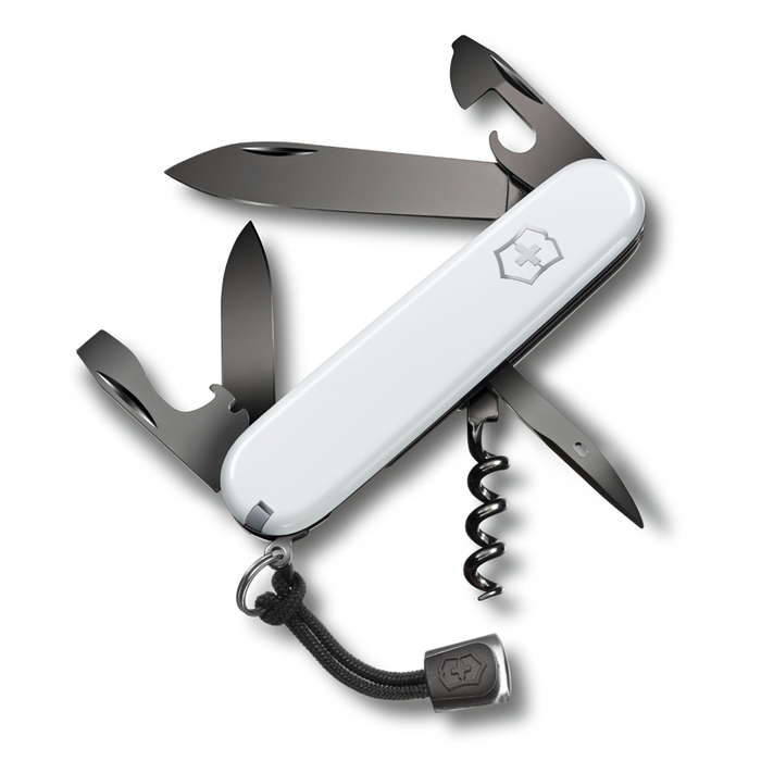 Нож перочинный VICTORINOX Spartan PS, 91 мм, 13 функций, белый, со шнурком в комплекте для нанесения логотипа