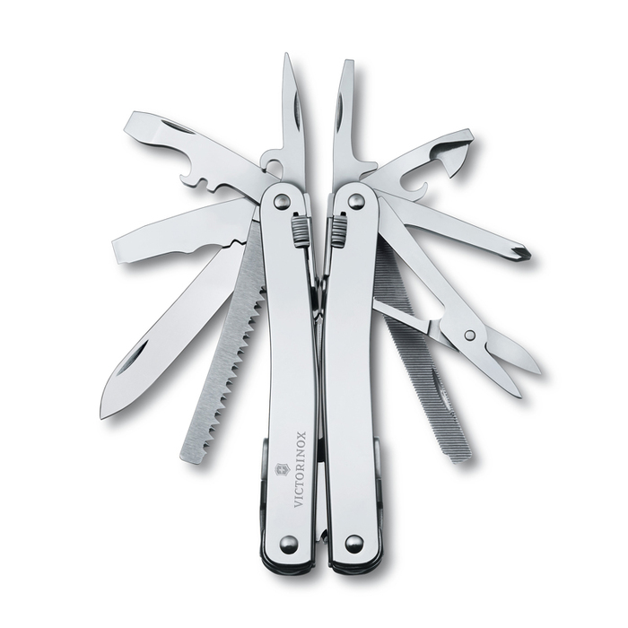 Мультитул VICTORINOX SwissTool Spirit X, 105 мм, 26 функций, в нейлоновом чехле для нанесения логотипа