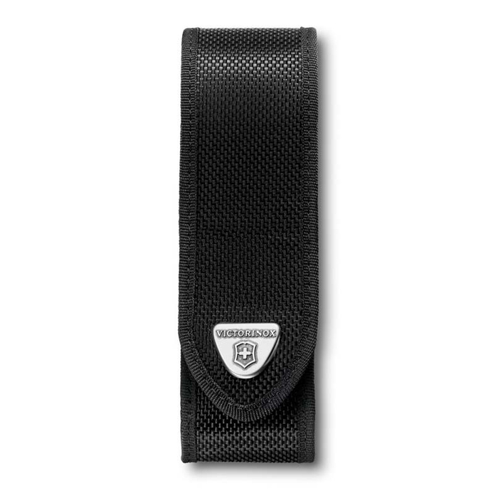 Чехол на ремень VICTORINOX для ножей RangerGrip 130 мм, на липучке, нейлоновый, 35x40x140 мм, чёрный для нанесения логотипа