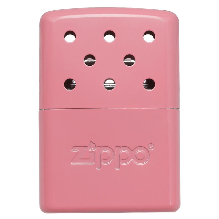 Каталитическая грелка ZIPPO, алюминий, розовая, матовая, на 6 ч, 51x15x74 мм для нанесения логотипа