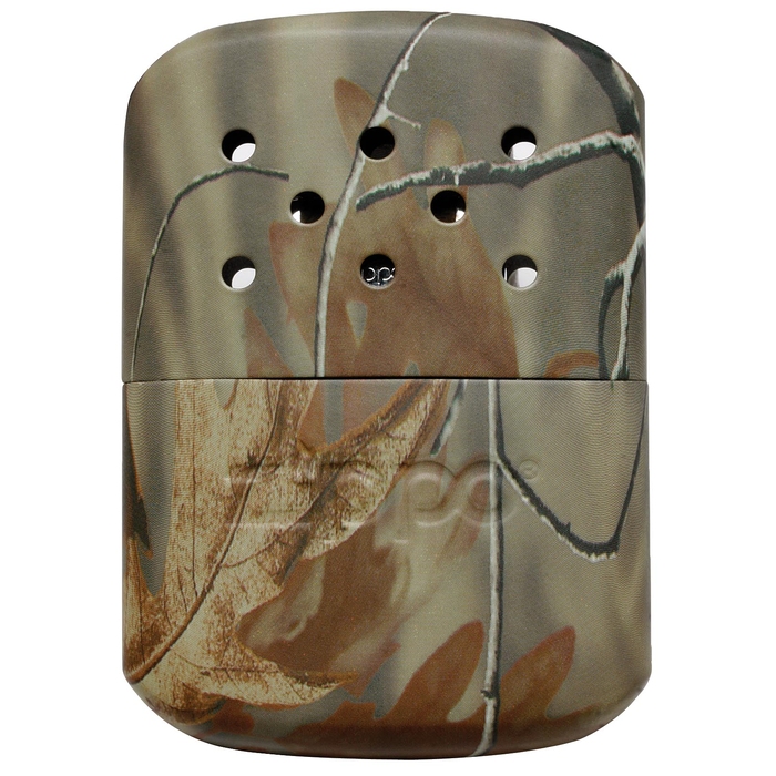 Каталитическая грелка ZIPPO, алюминий с покрытием камуфляж | REALTREE®, матовая, на 12 ч, 66x13x99 мм для нанесения логотипа