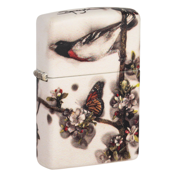 Зажигалка ZIPPO Дизайн Стивена Спазука с матовым покрытием на 540 | Spazuk Design 540 Matte, латунь/сталь, разноцветная, 38x13x57 мм для нанесения логотипа