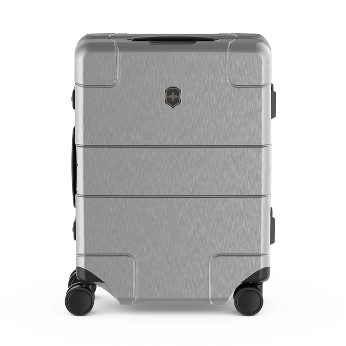 Чемодан VICTORINOX Lexicon Framed, серебристый, 100% поликарбонат Makrolon, 40x20x55 см, 33 л для нанесения логотипа