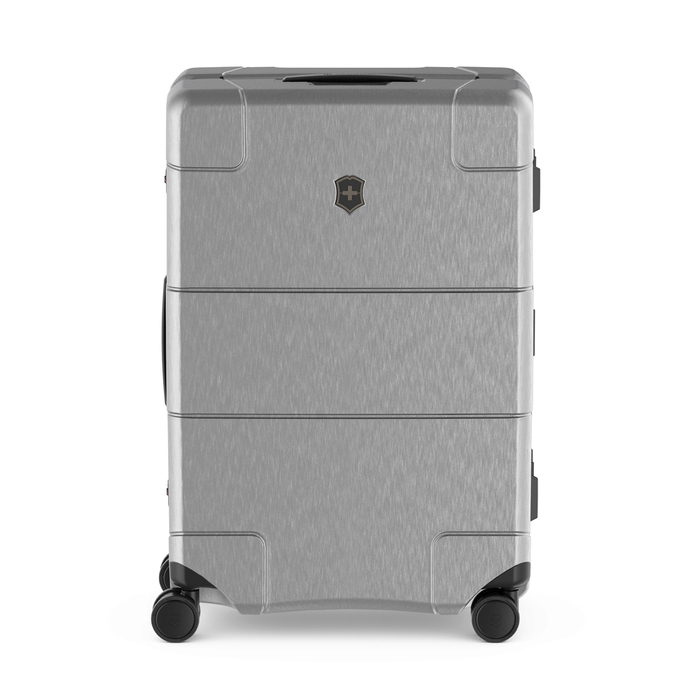 Чемодан VICTORINOX Lexicon Framed, серебристый, 100% поликарбонат Makrolon, 46x28x68 см, 72 л для нанесения логотипа