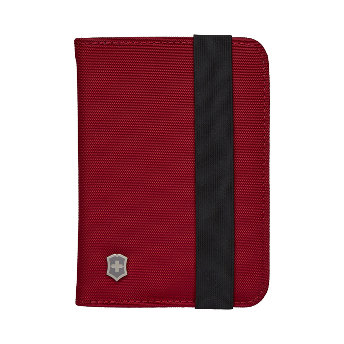 Обложка для паспорта VICTORINOX TA 5.0 Passport Holder, с RFID защитой, красная, нейлон, 10x1x14 см для нанесения логотипа