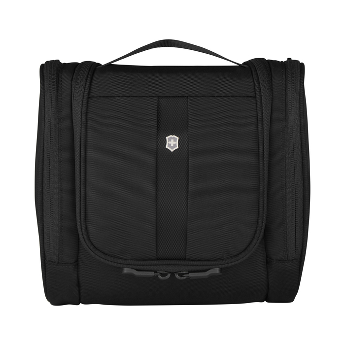 Несессер VICTORINOX TA 5.0 с крючком для подвешивания, чёрный, нейлон, 24x11x23 см, 6 л для нанесения логотипа