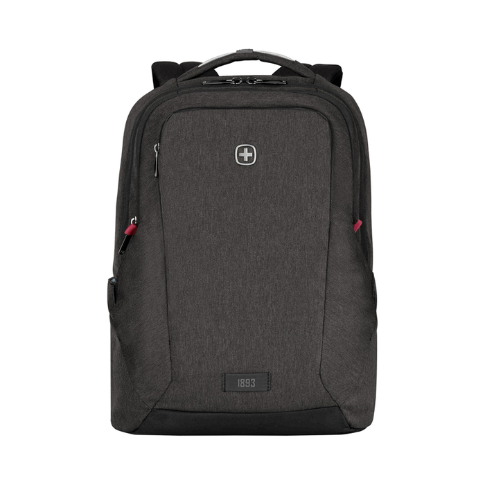 Рюкзак WENGER MX Professional 16”, серый, 100% полиэстер, 33х21х45 см, 21 л для нанесения логотипа