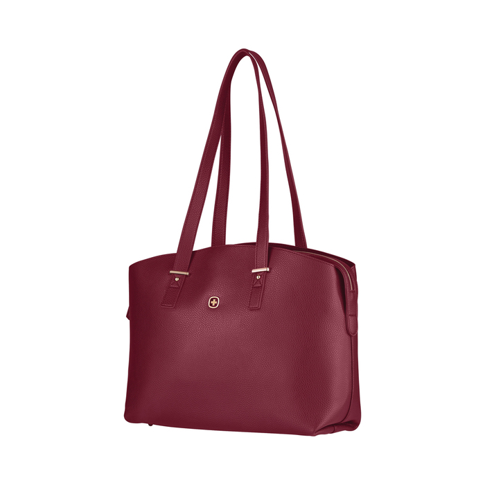 Сумка женская WENGER RosaElli с карманом для ноутбука 14", красная, полиэстер, 37 x29x19 см для нанесения логотипа