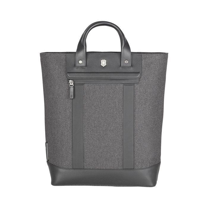 Сумка-рюкзак VICTORINOX Architecture Urban2 2-way Carry Tote 15'',серая,полиэстер/кожа,40x15x40см,20л для нанесения логотипа