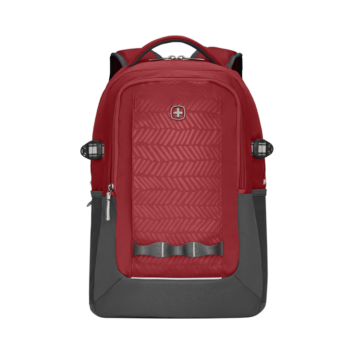 Рюкзак WENGER NEXT Ryde 16", красный/антрацит, переработанный ПЭТ/Полиэстер, 32х21х47 см, 26 л. для нанесения логотипа