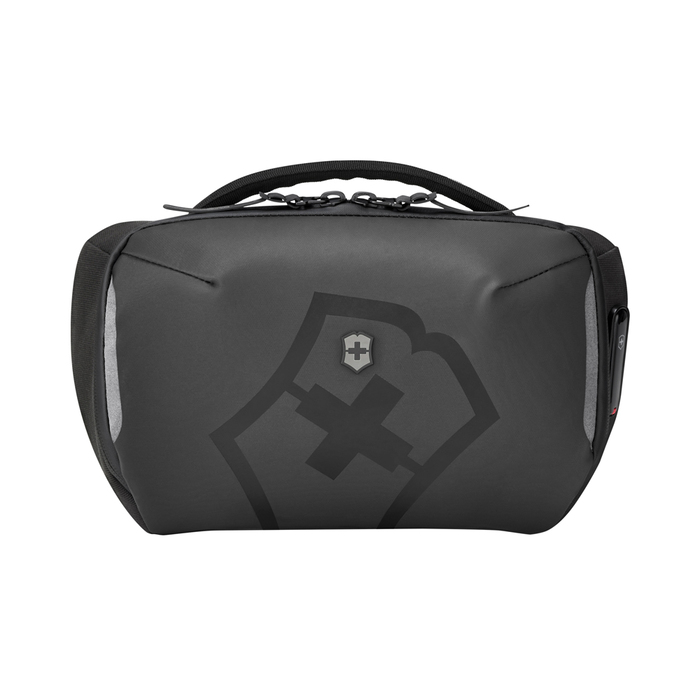 Рюкзак с одним плечевым ремнём VICTORINOX Touring 2.0, черный, полиэстер 600D, 30x11x17 см, 8 л для нанесения логотипа