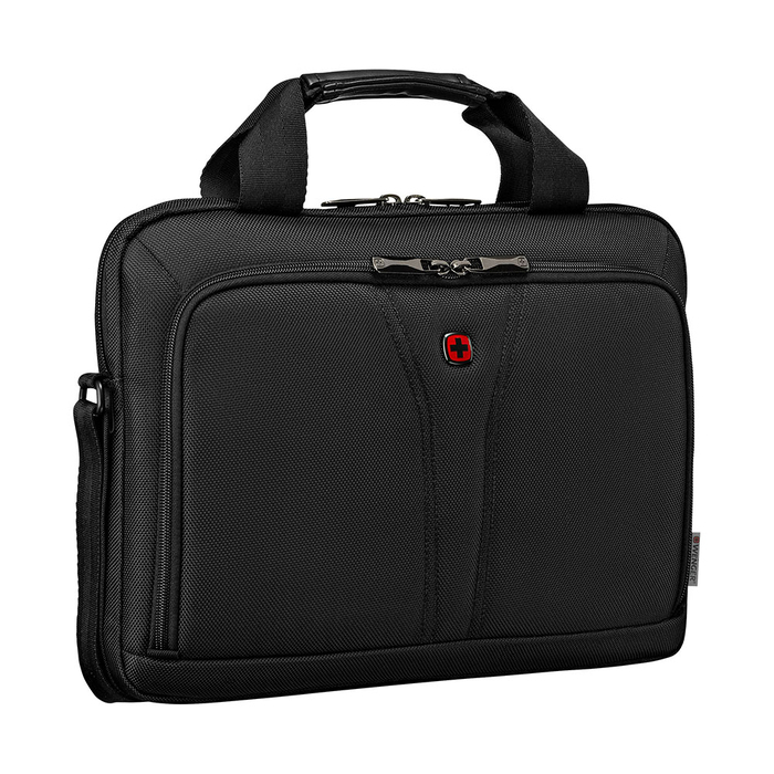 Сумка для ноутбука WENGER BC Free 14'', чёрный, 100% полиэстер, 35x26x6 см, 5 л для нанесения логотипа