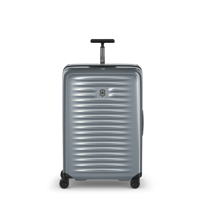 Чемодан VICTORINOX Airox, серебристый, 100% поликарбонат Makrolon, 50x32x75 см, 98 л для нанесения логотипа