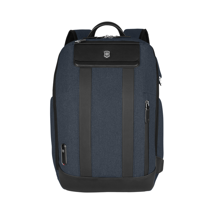 Рюкзак VICTORINOX Architecture Urban2 City Backpack 14'', синий, полиэстер / кожа, 30x19x42 см, 17 л для нанесения логотипа