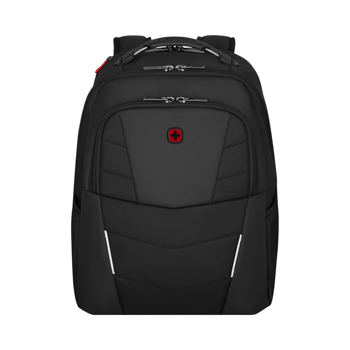 Рюкзак WENGER ALTAIR 15.6", черный, переработанный ПЭТ/Полиэстер, 32х21х44 см, 22 л. для нанесения логотипа