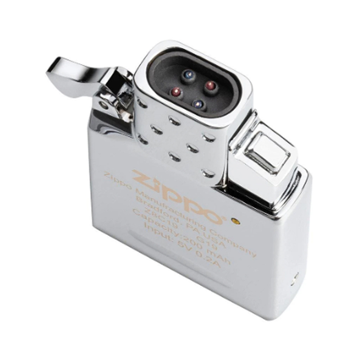Электронный вставной блок для широкой зажигалки Zippo, нержавеющая сталь для нанесения логотипа