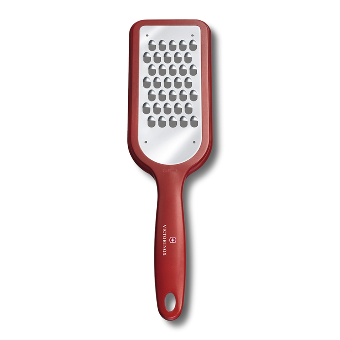 Тёрка крупная VICTORINOX, 26 см, АБС-пластик / сталь, красная, в картонной коробке для нанесения логотипа