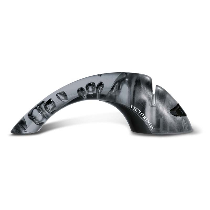 Точилка VICTORINOX для кухонных ножей, с 2 керамическими дисками, 205x55x65 мм, чёрная для нанесения логотипа