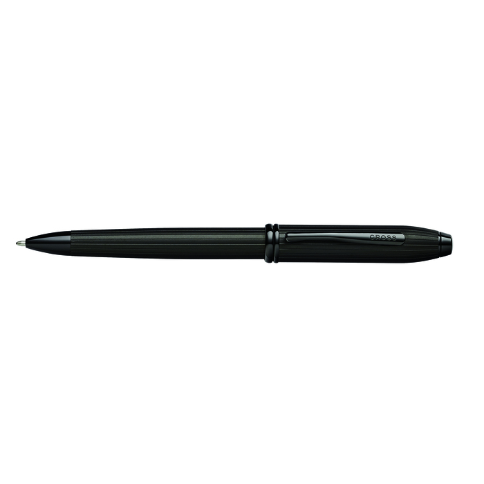 Шариковая ручка CROSS коллекция «ТАУНСЕНД | TOWNSEND» Matte Black PVD для нанесения логотипа