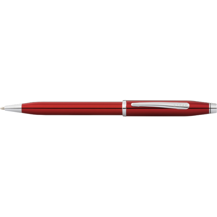 Шариковая ручка CROSS коллекция «ВЕЧНАЯ КЛАССИКА 2.0 | CENTURY CLASSIC II». Цвет - красный. для нанесения логотипа