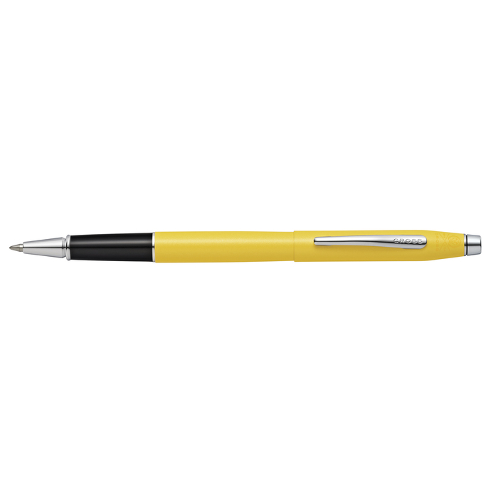 Ручка-роллер CROSS коллекция «ВЕЧНАЯ КЛАССИКА | CENTURY CLASSIC» Aquatic Yellow Lacquer для нанесения логотипа