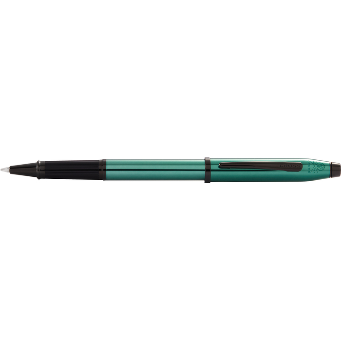 Ручка-роллер CROSS коллекция «ВЕЧНАЯ КЛАССИКА 2.0 | CENTURY CLASSIC II» Translucent Green Lacquer для нанесения логотипа
