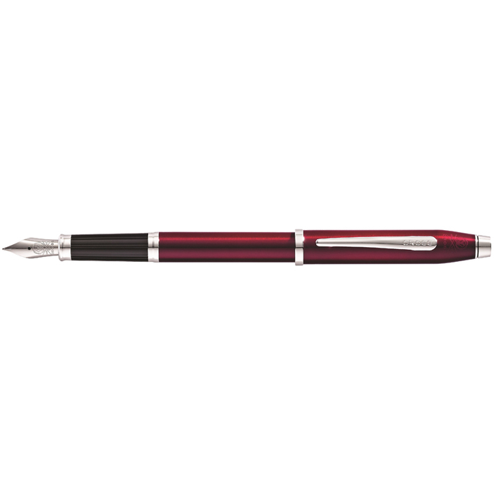 Перьевая ручка CROSS коллекция «ВЕЧНАЯ КЛАССИКА 2.0 | CENTURY CLASSIC II» Translucent Plum Lacquer для нанесения логотипа