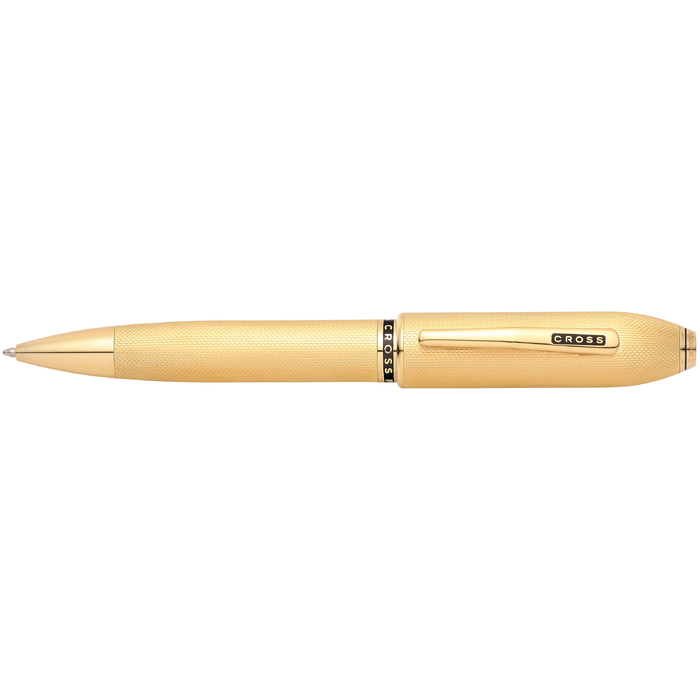 Шариковая ручка CROSS коллекция «НЕСРАВНЕННЫЙ 125 | PEERLESS 125». Цвет - золотистый для нанесения логотипа