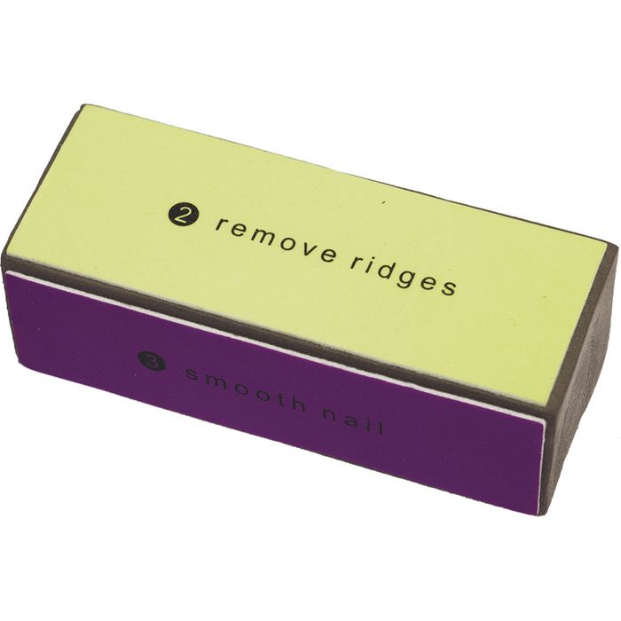 Брусок Dewal Beauty полировочный 4 в 1 (абразивность 180/240/400/3000 гр.) для нанесения логотипа