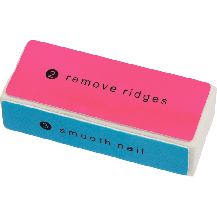 Брусок Dewal Beauty полировочный 4 в 1 (абразивность 180/240/400/3000 гр) для нанесения логотипа
